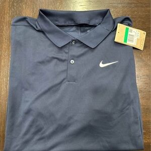 Nike Men's Dark Blue Polo Shirt